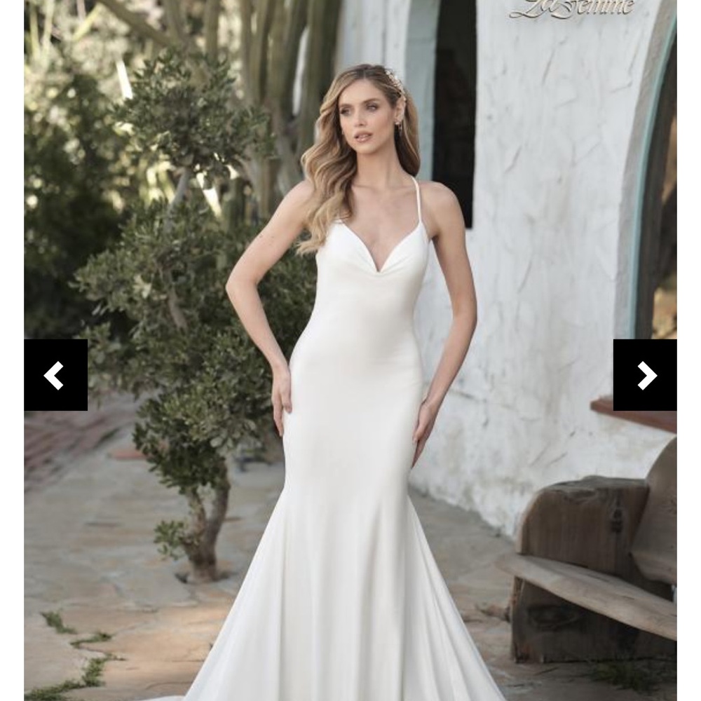 Elegant White Evening Gown